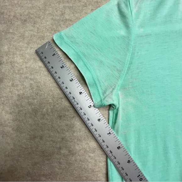 Womens Abound Women's Crop Top Burnout Cap Sleeve Juniors Large - Picture 5 of 7